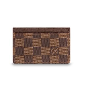 BRAND NEW Louis Vuitton Damien Ebene Card Case